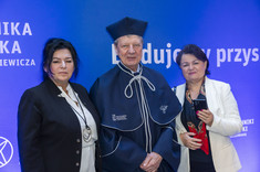Uroczystość nadania tytułu doktora honoris causa prof. K. Matyjaszewskiemu,