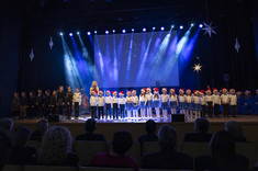 Koncert świąteczny dla żołnierzy WOT pełniących służbę w obronie granic Polski,
