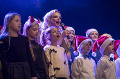 Koncert świąteczny dla żołnierzy WOT pełniących służbę w obronie granic Polski,